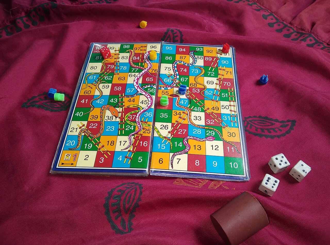把蛇梯棋变成低压力的学习活动